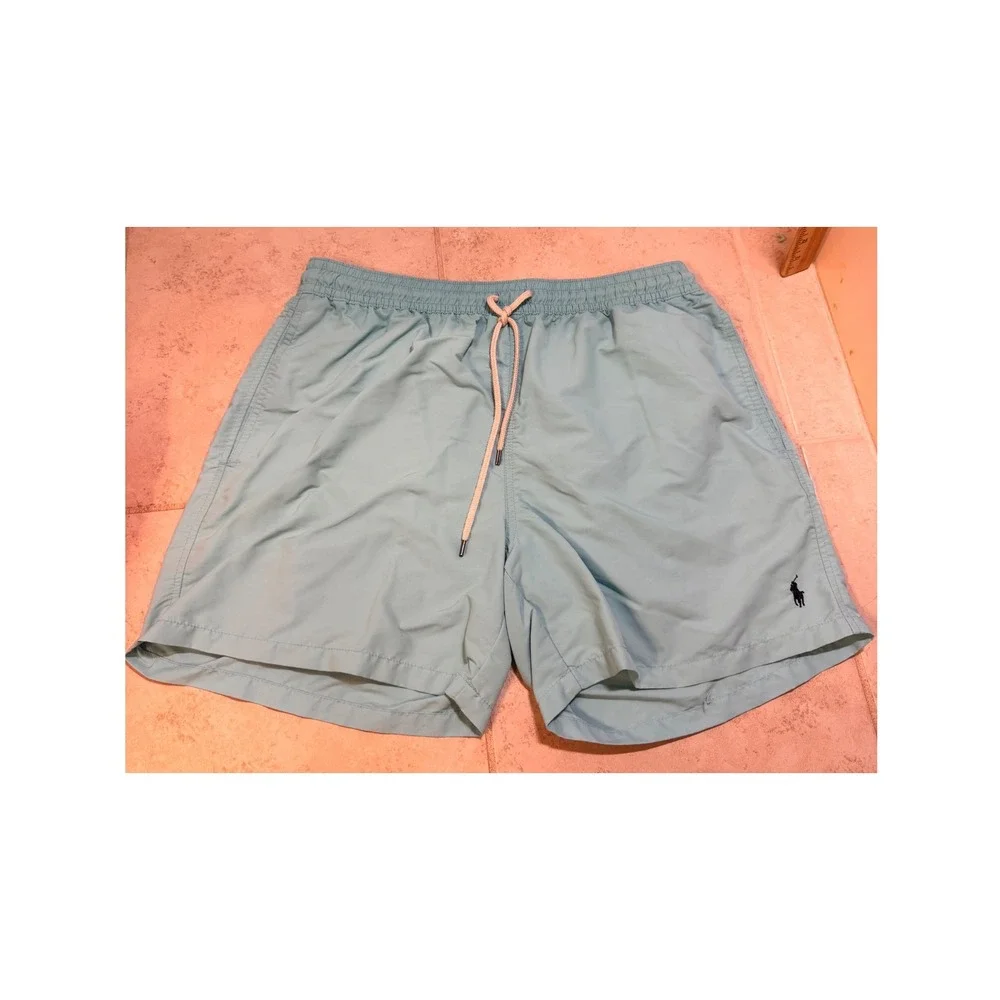Polo Ralph Lauren Mens Swim Trunks Bundle 3 Pack XL Blue Green Red